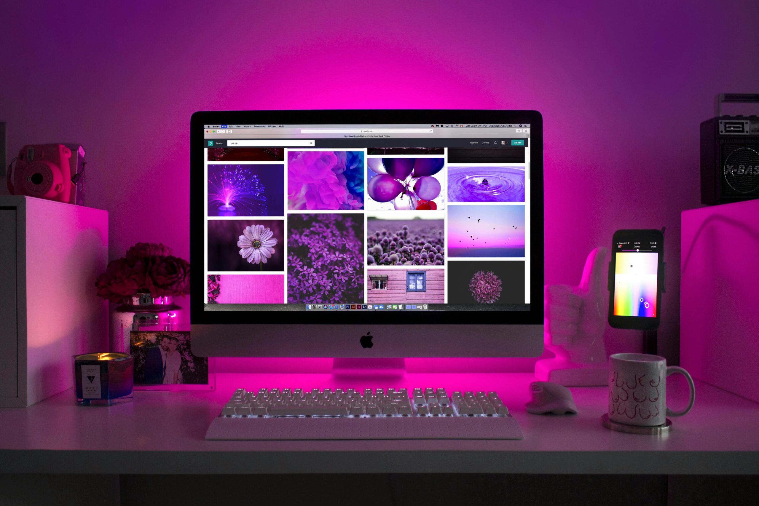 gaming setup