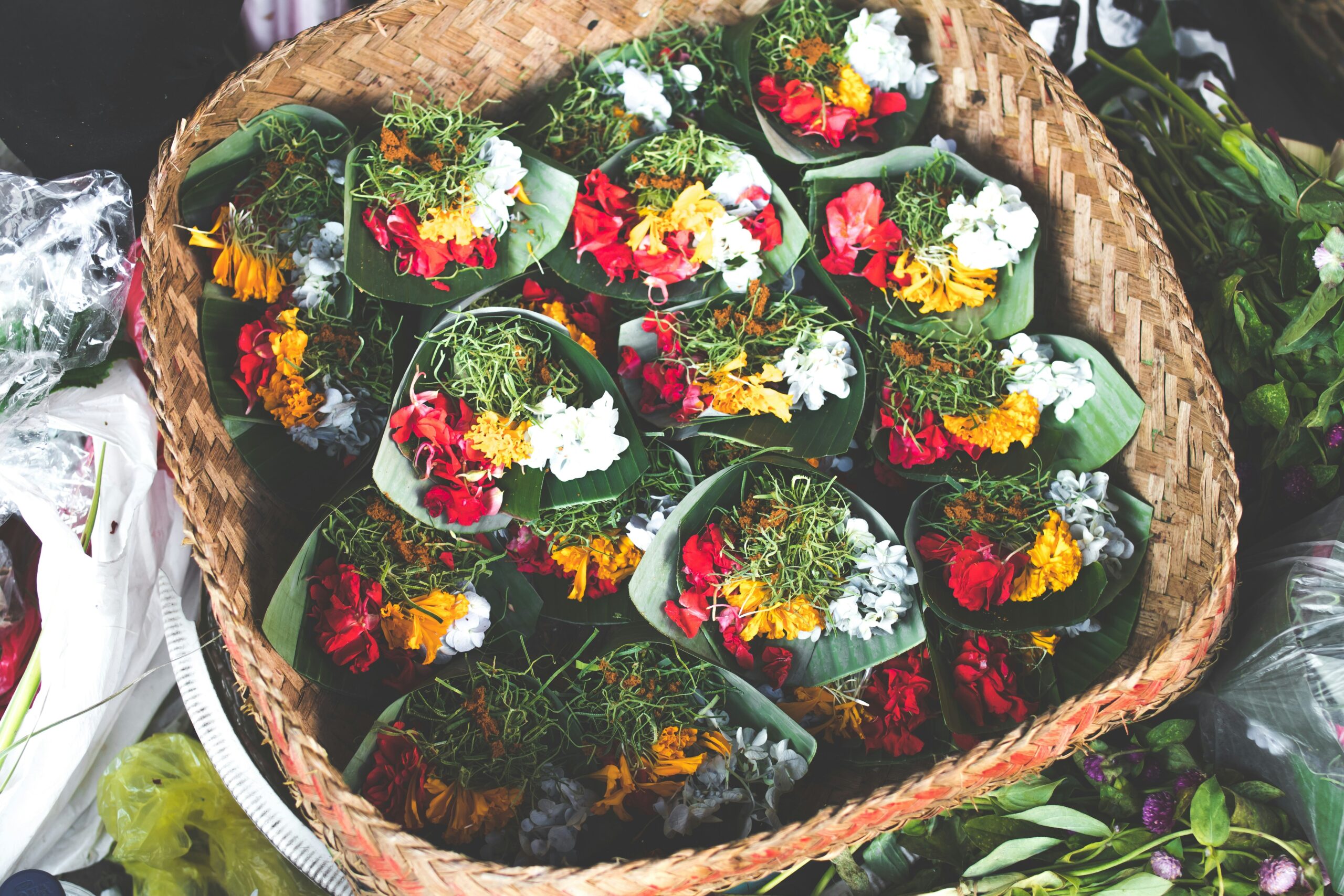 Close-up photo of colorful veggie chips arranged neatly on a table