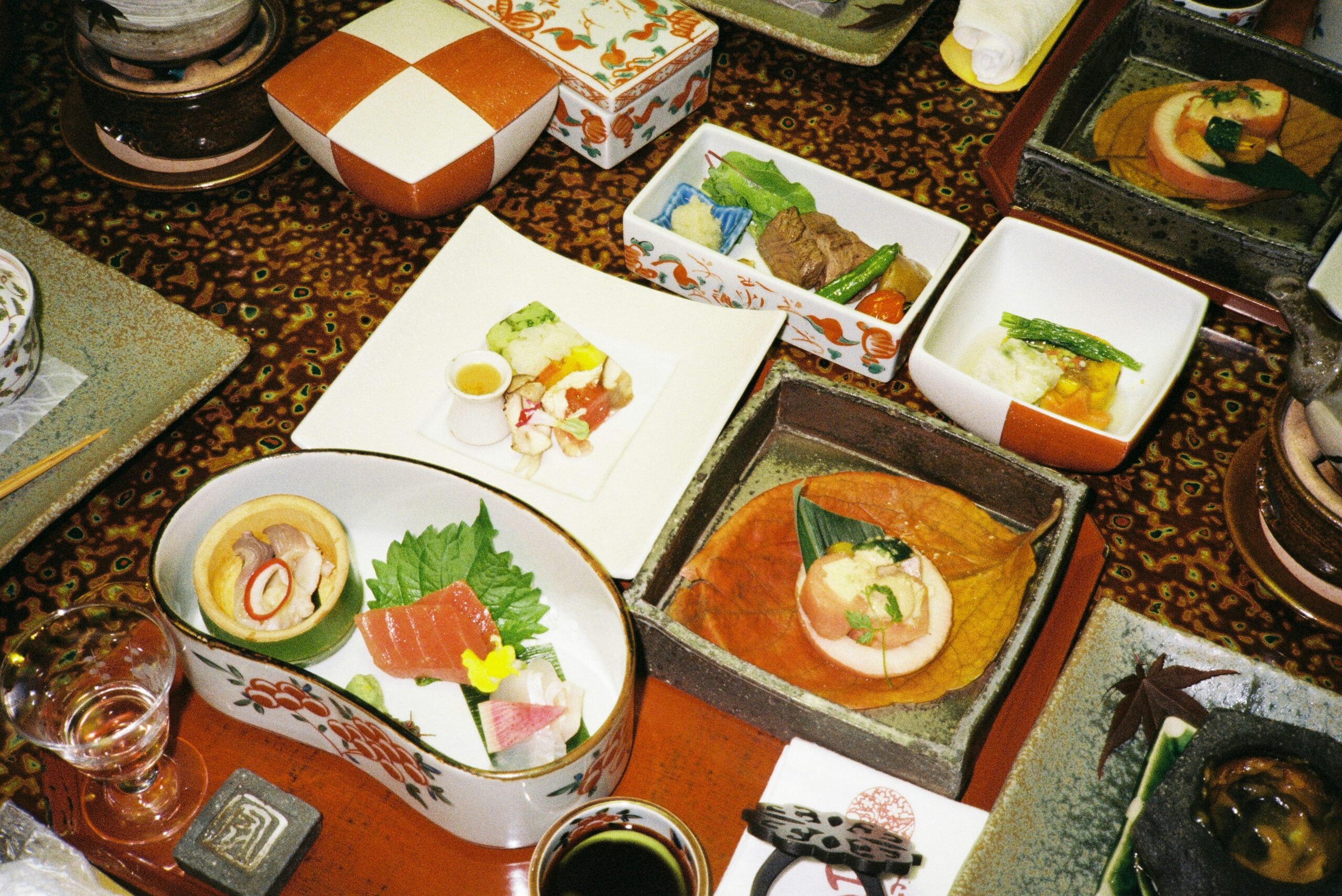 Colorful containers filled with pre-portioned snacks lined up neatly