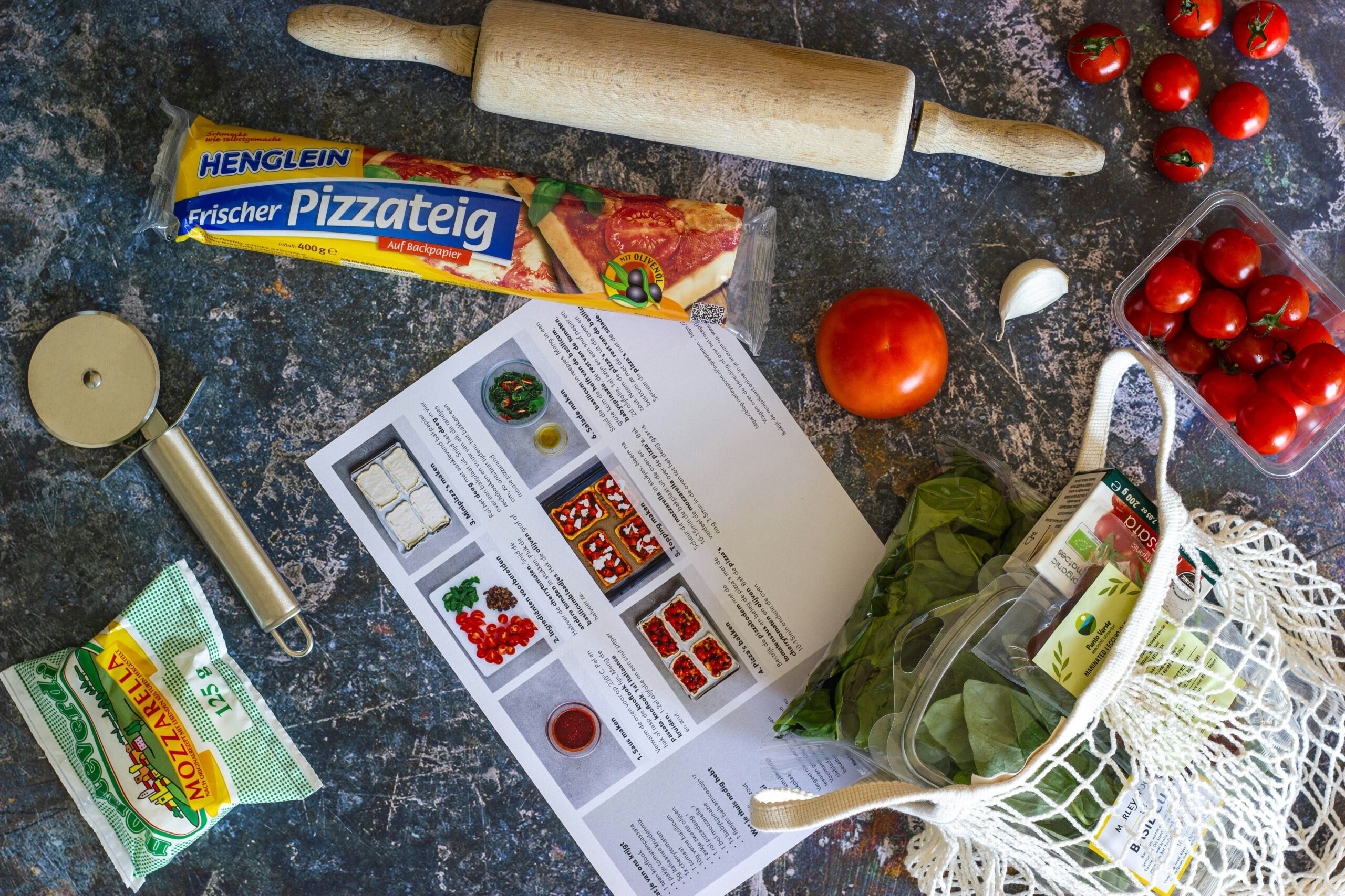 Screenshot of homemade snack recipe ideas